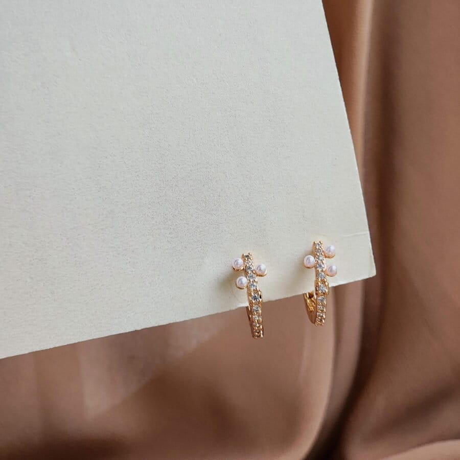 Pearl Hoops - Image 3