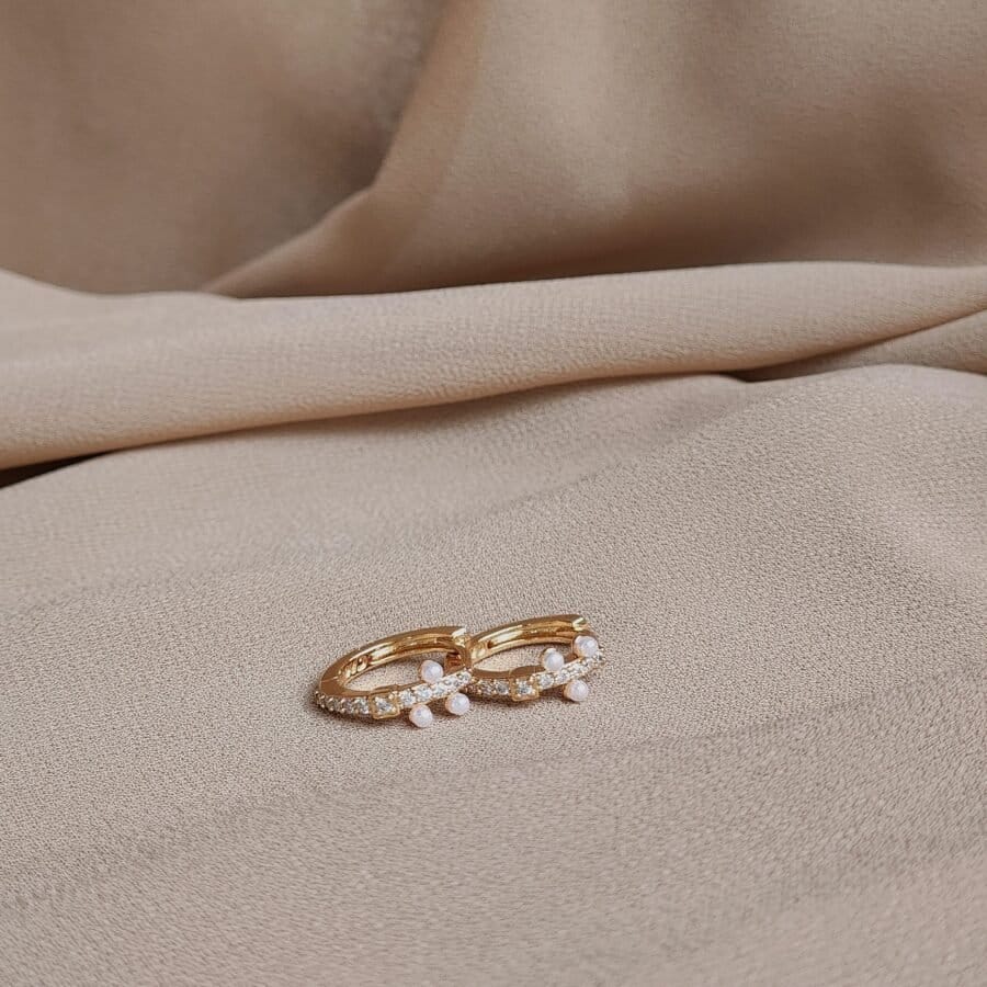 Pearl Hoops - Image 5