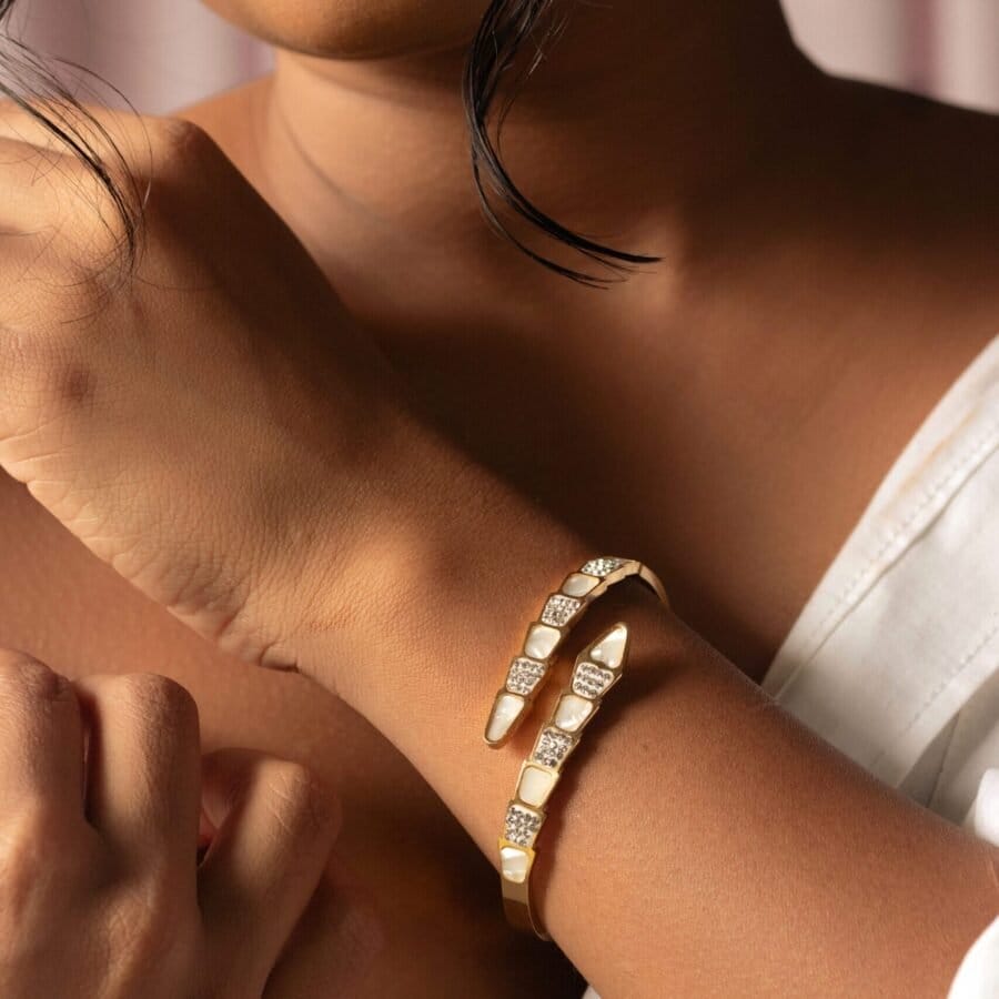 Serpentine Bangle