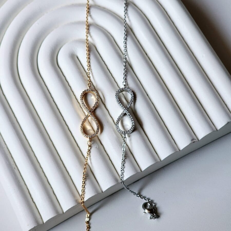 Flat Infinity Bracelet - Image 4