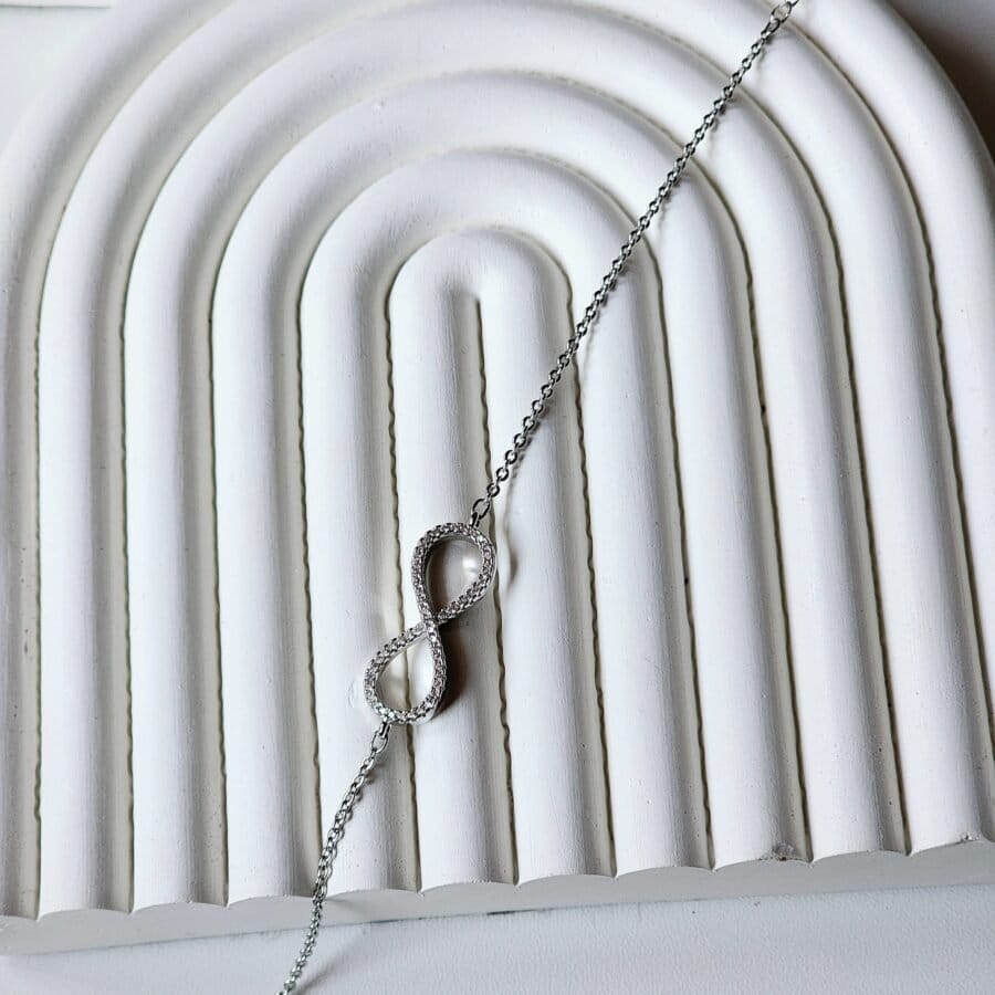 Flat Infinity Bracelet - Image 2