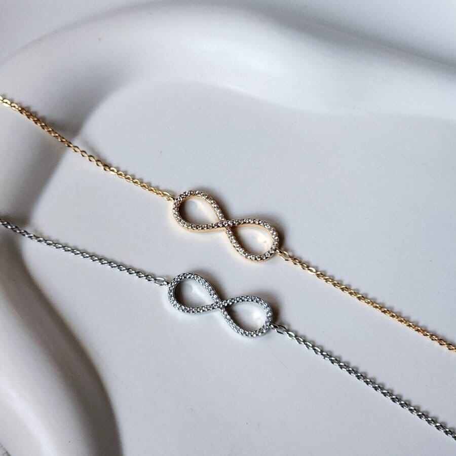 Flat Infinity Bracelet - Image 5