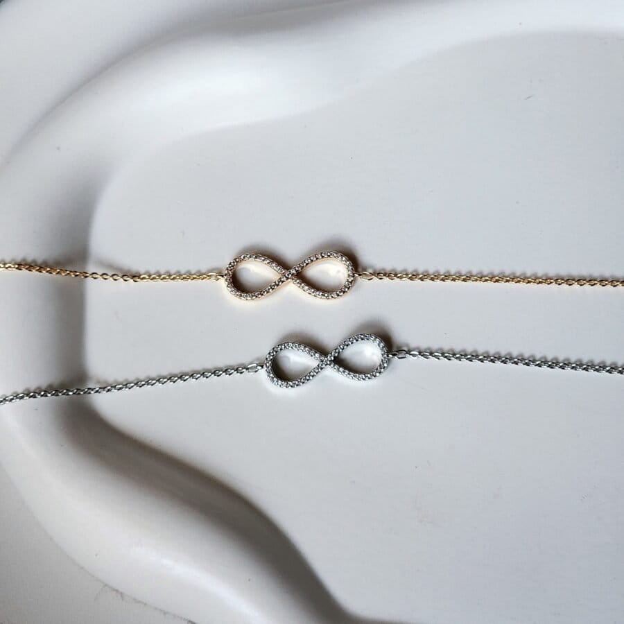 Flat Infinity Bracelet - Image 6