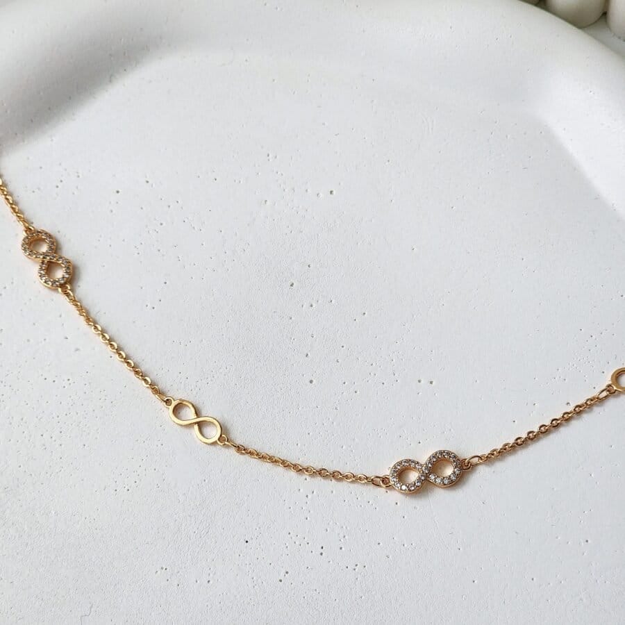 Adina Infinity Anklet - Image 2