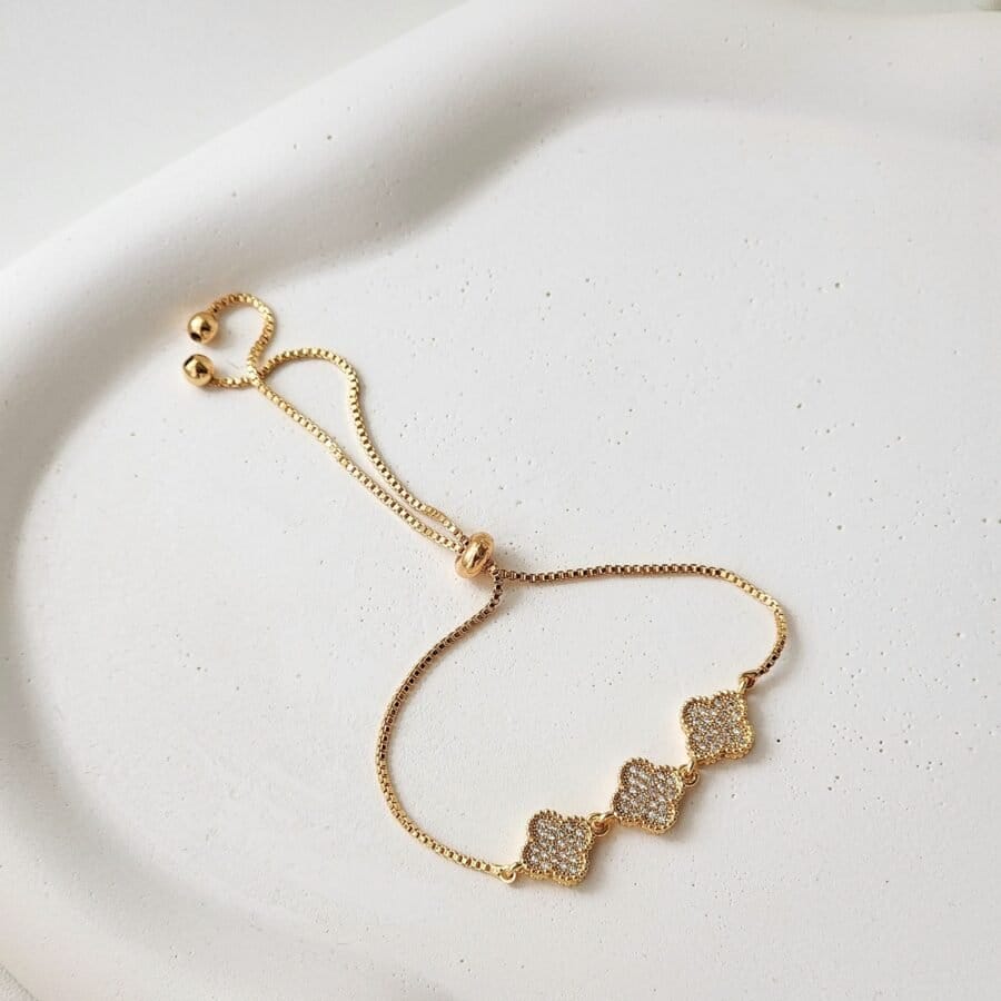 Nina Clover Bracelet - Image 2