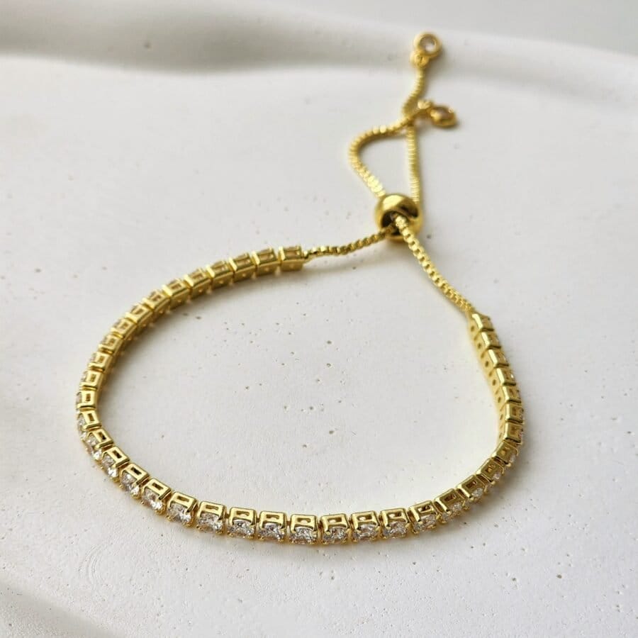 Box Tennis Bracelet - Image 2