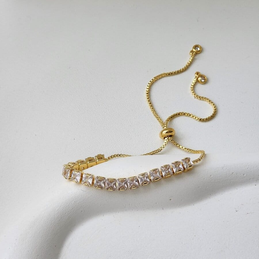 Box Tennis Bracelet - Image 5