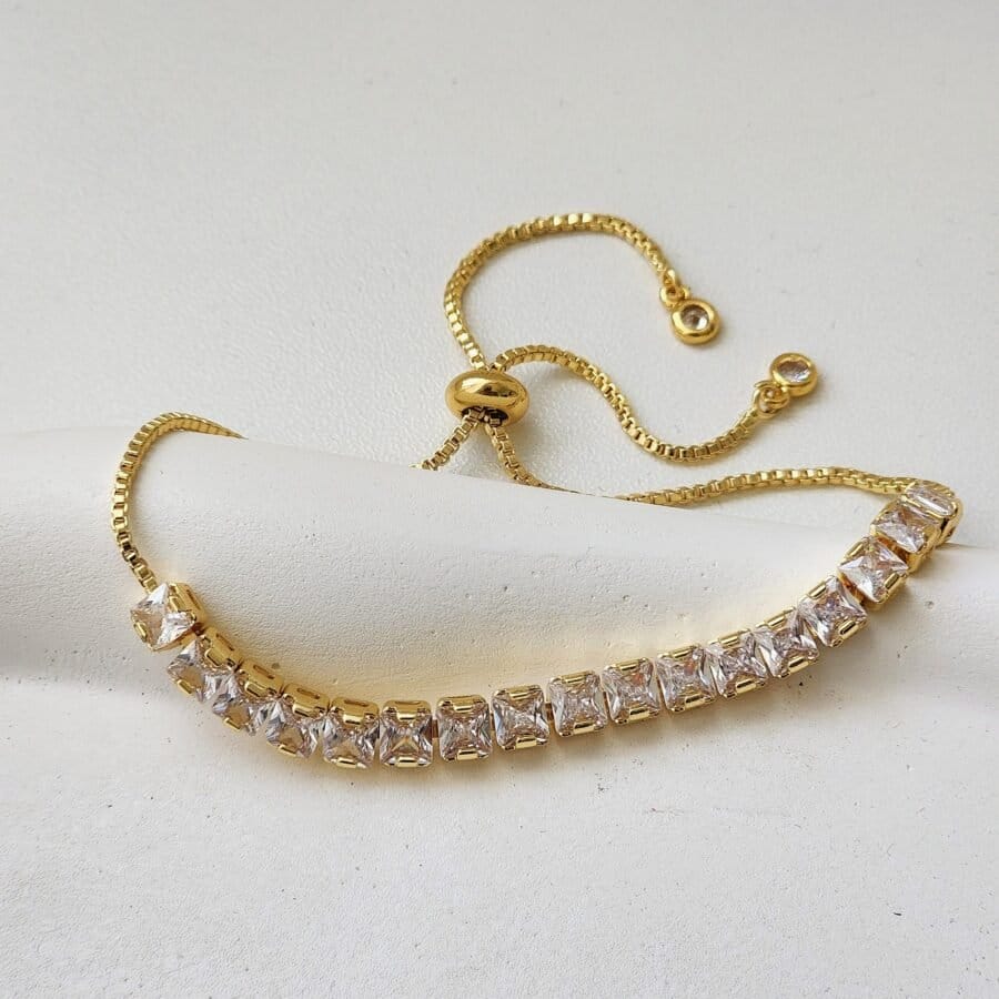 Box Tennis Bracelet - Image 3