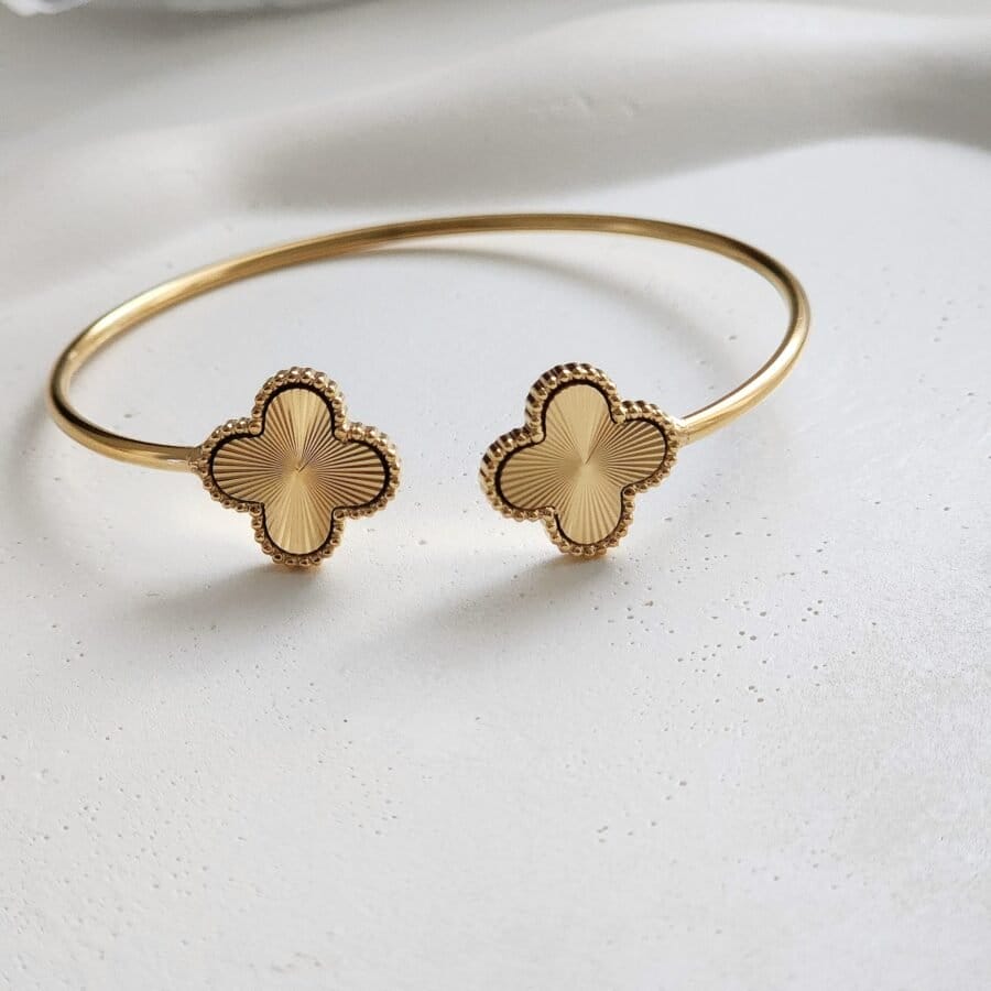 Nara Clover Bangle - Image 2