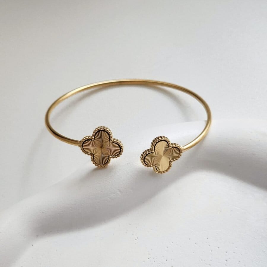 Nara Clover Bangle - Image 3