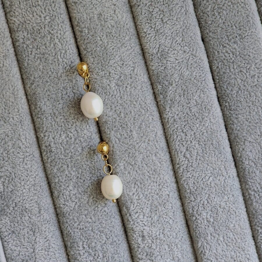 Pearline Stud Earrings - Image 2