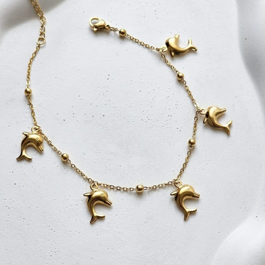Dolphin Anklet