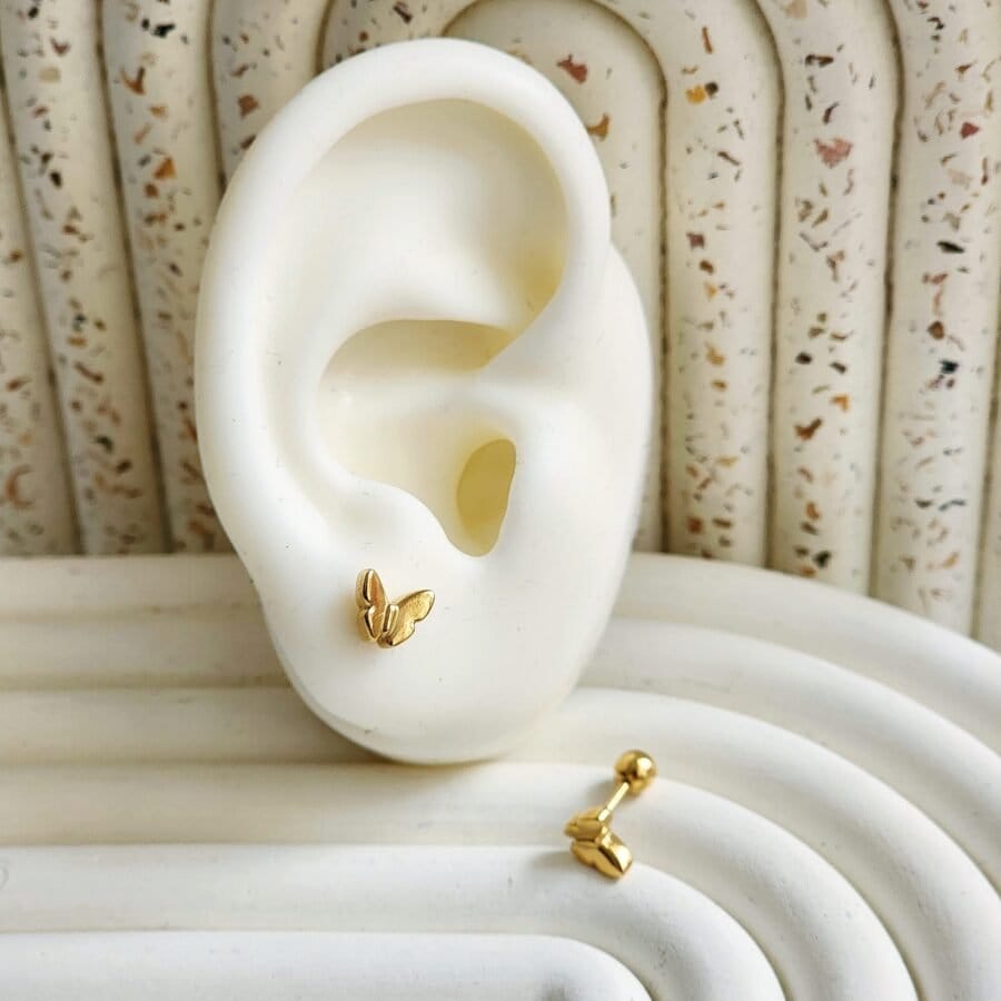 Butterfly Stud Earrings