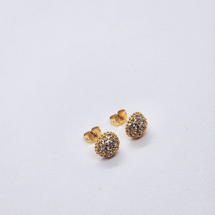 Iris Stud Earrings - Image 2