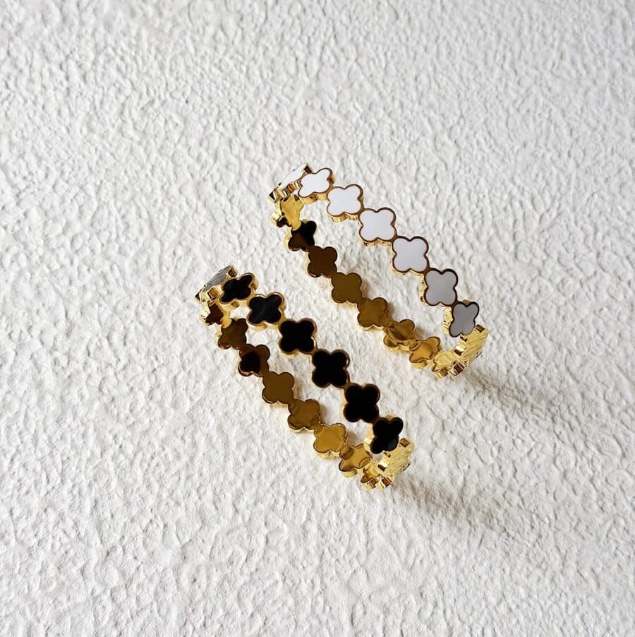 Zuna Clover Bangle - Image 6