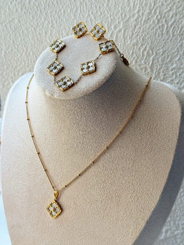 Vintage Edith Set - White