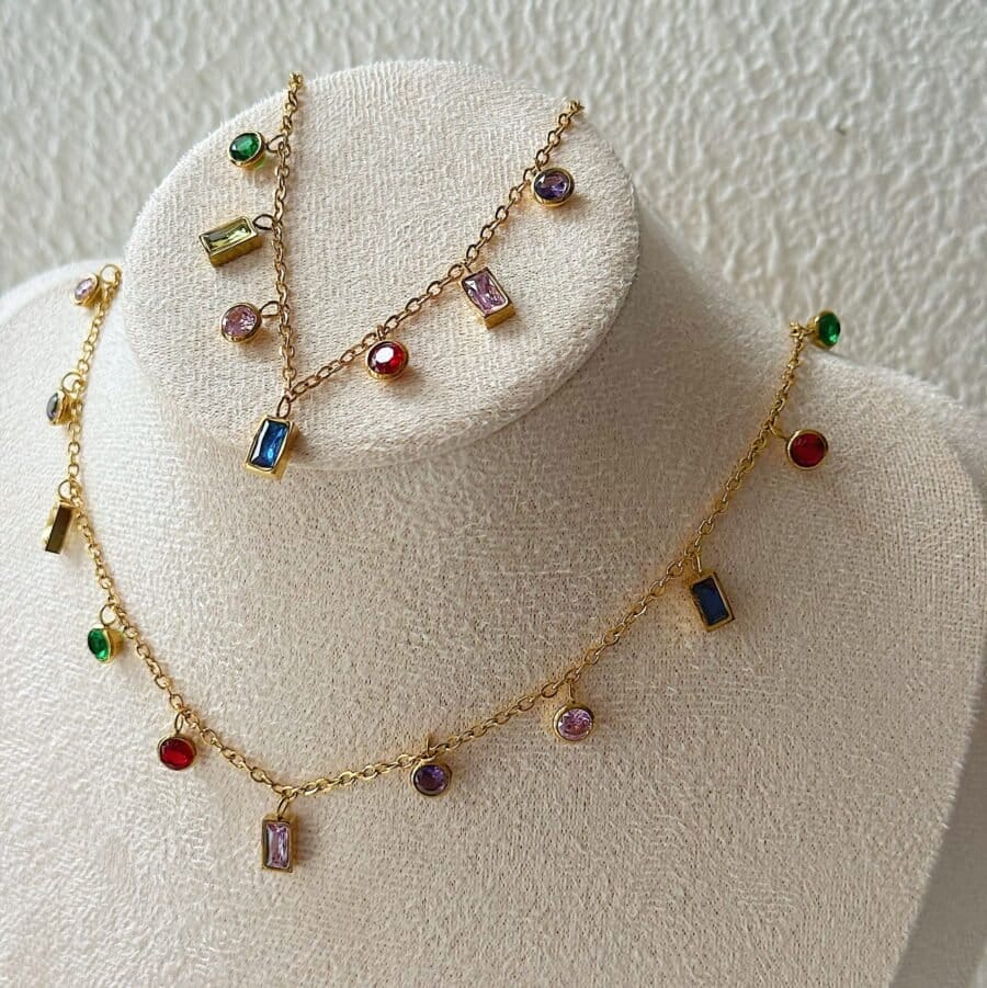 Camille Necklace & Bracelet - Image 2