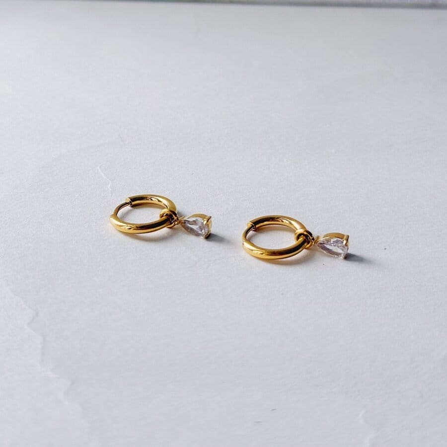 Gina Drop Hoops - Image 2