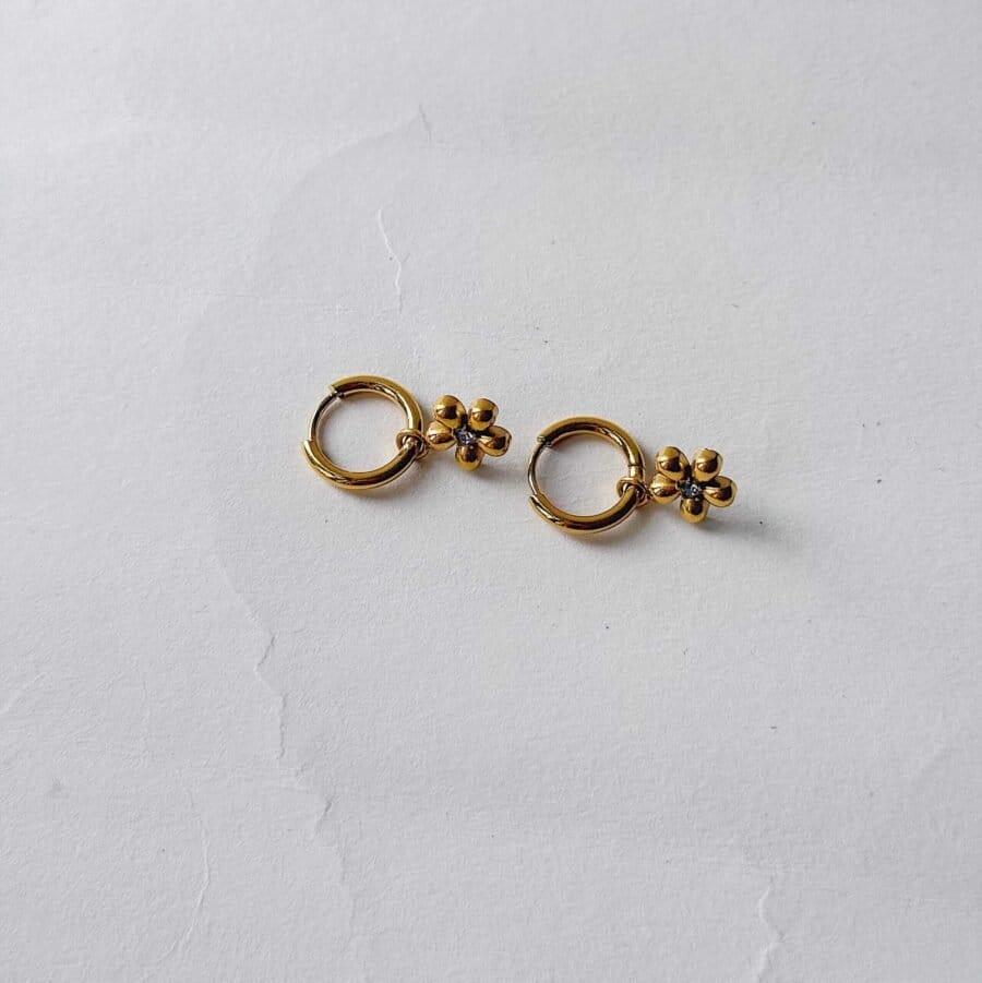 Petunia Drop Hoops - Image 6