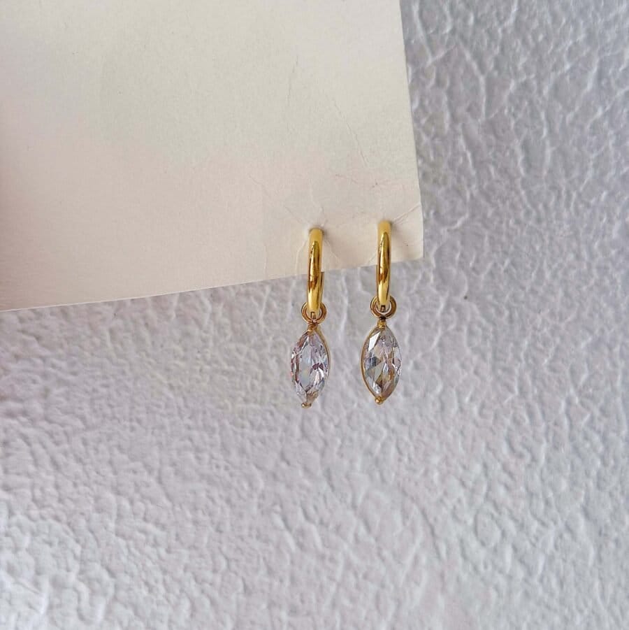 Donna Drop Hoops - Image 3