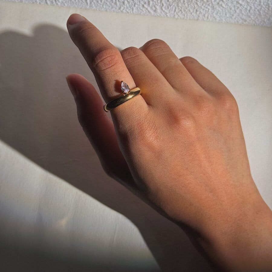 Zaha Ring | Pear Shape - Image 2